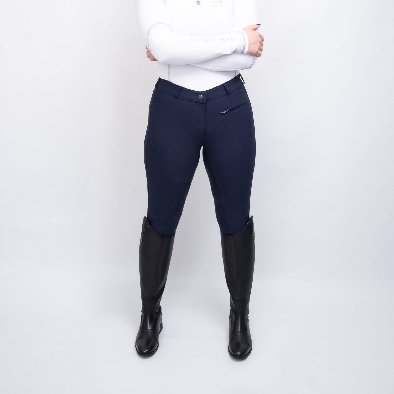 Coldstream Kilham Competition Breeches Navy