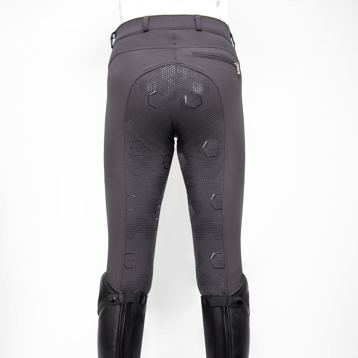 Coldstream Kilham Competition Breeches Charcoal Grey