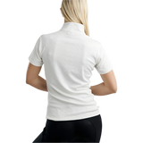 Montar MoCilia Refined Short Sleeved Jacquard Training Shirt #colour_white