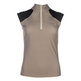 HKM Ladies Functional Top -Amalfi- #colour_taupe-black