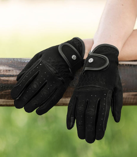 E.L.T Child Variety Riding Glove #colour_black