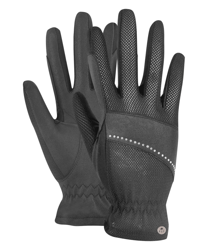 E.L.T Arosa Riding Glove #colour_black