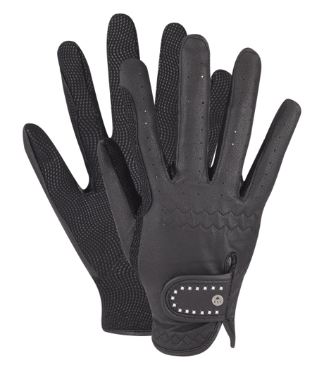 ELT Child Allrounder Glitter Riding Glove #colour_black