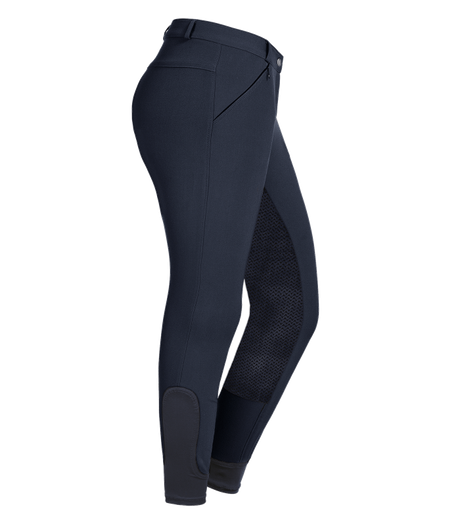 E.L.T Ladies Dahlia Silicone Riding Breeches #colour_night-blue