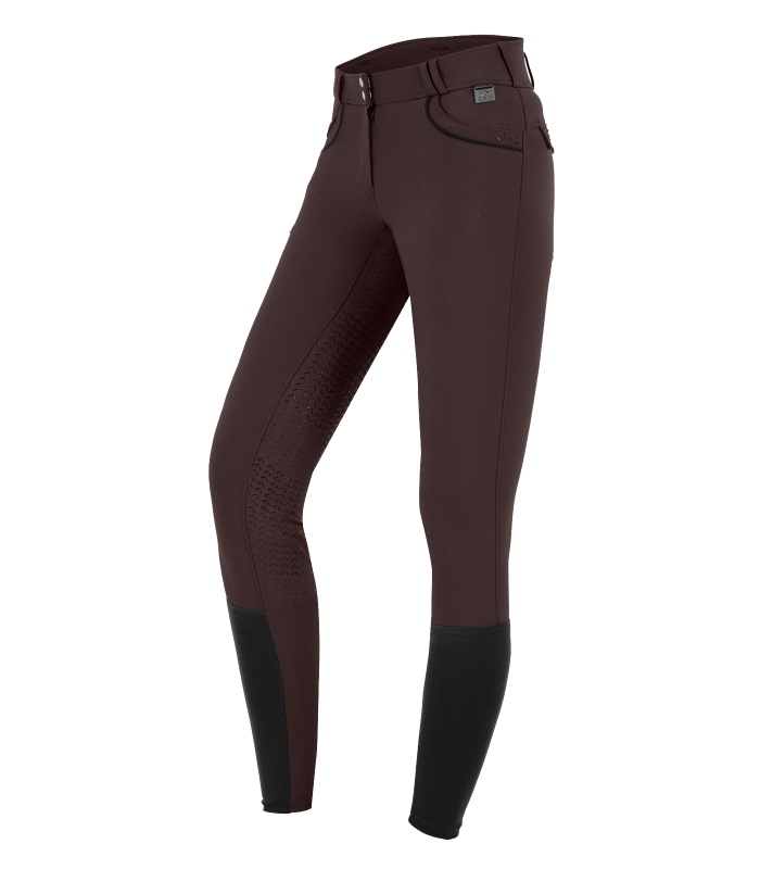 E.L.T Ladies Kassandra High Waist Breeches #colour_maroon