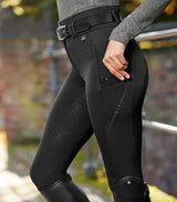 E.L.T Mina Ladies Thermal Breeches #colour_black