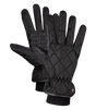 E.L.T Adult Diamond Winter Riding Glove #colour_black