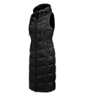 E.L.T Ostende Ladies Lightweight Long Gilet #colour_black