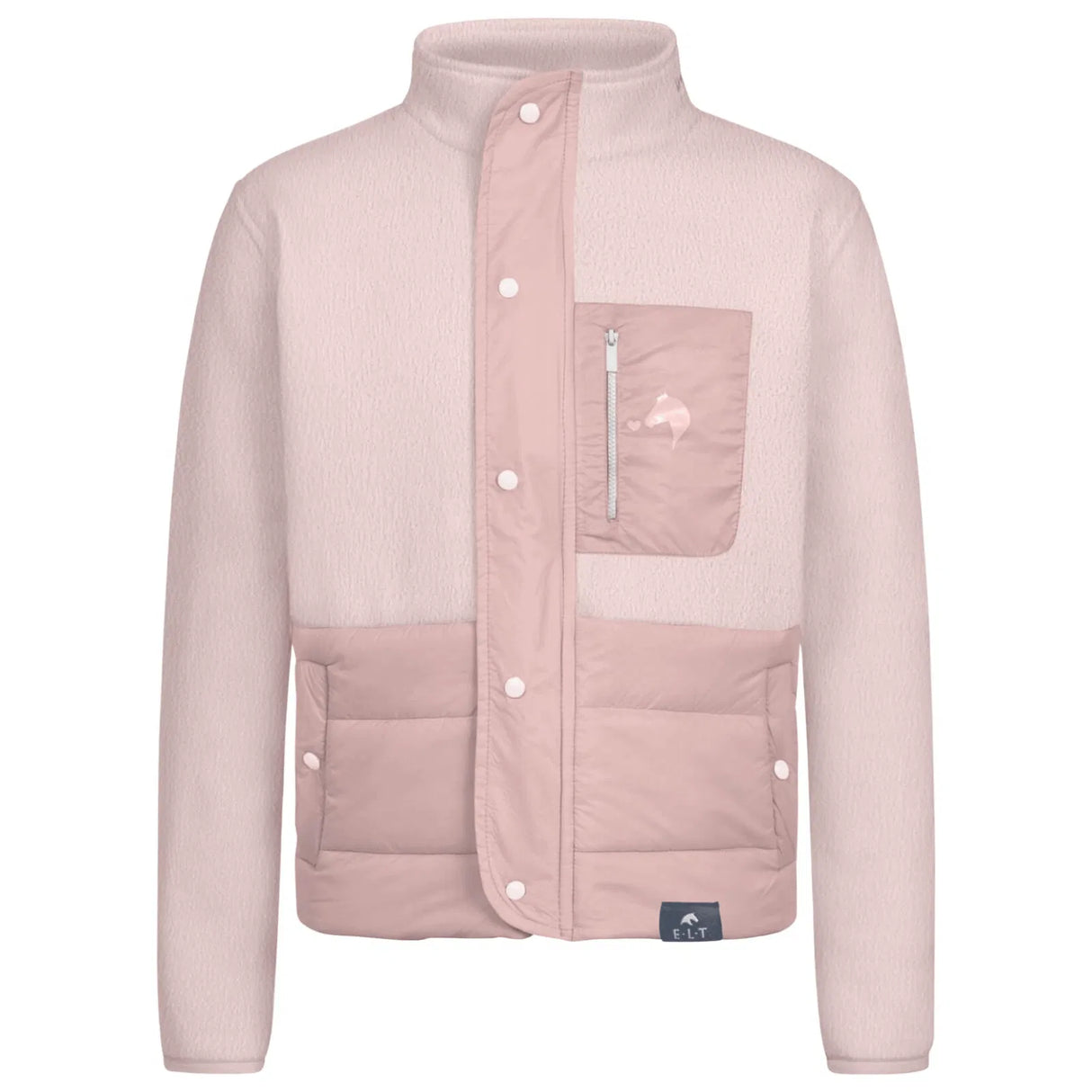 ELT Children's Lucky Malou Quilted Jacket #colour_pale-pink