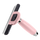 Waldhausen Deshedding Comb with Gel Handle, XL #colour_linnea-pink