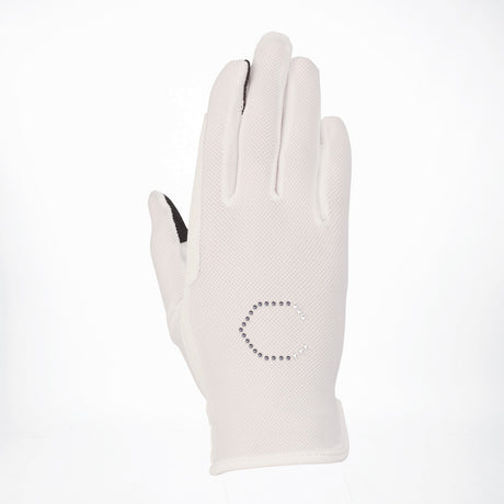 Coldstream Lintlaw CoolMesh Summer Riding Gloves #colour_white