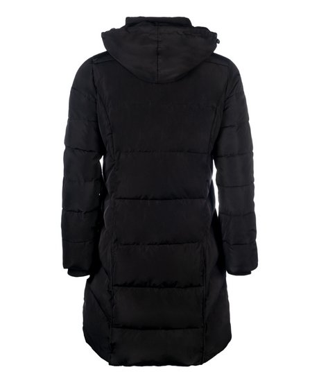 HKM Ladies Quilted Coat -Livigno- #colour_black