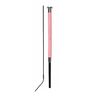 Dublin Fancy Stitch Leather Dressage Whip #colour_pink