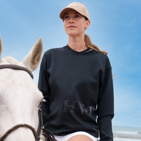 HV Polo Jenna Tech Sweater #colour_black