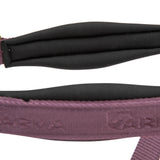 Shires ARMA Padded Headcollar #colour_black-cherry