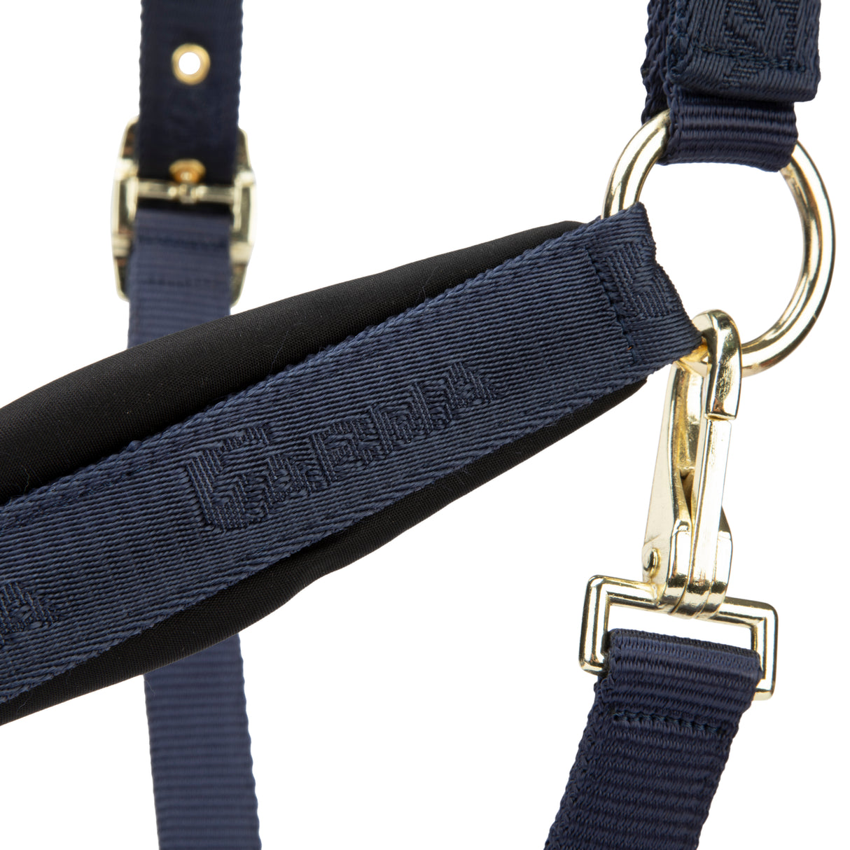 Shires ARMA Padded Headcollar #colour_navy