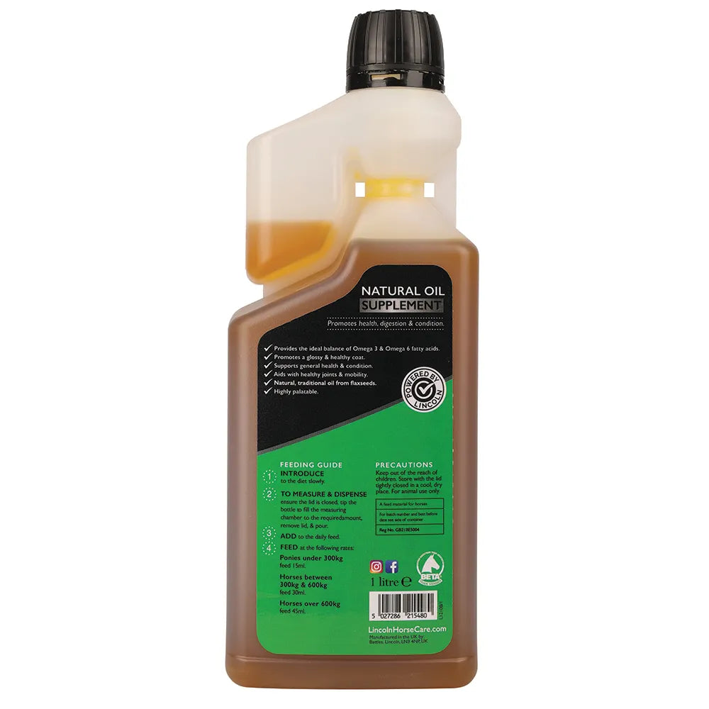 Lincoln Horse Care Pure Linseed Oil