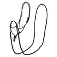 Imperial Riding Free Ride Rope Headcollar #colour_black