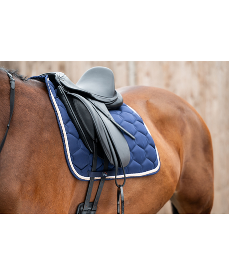 HKM Saddle Cloth -Kopenhagen- #colour_deep-blue