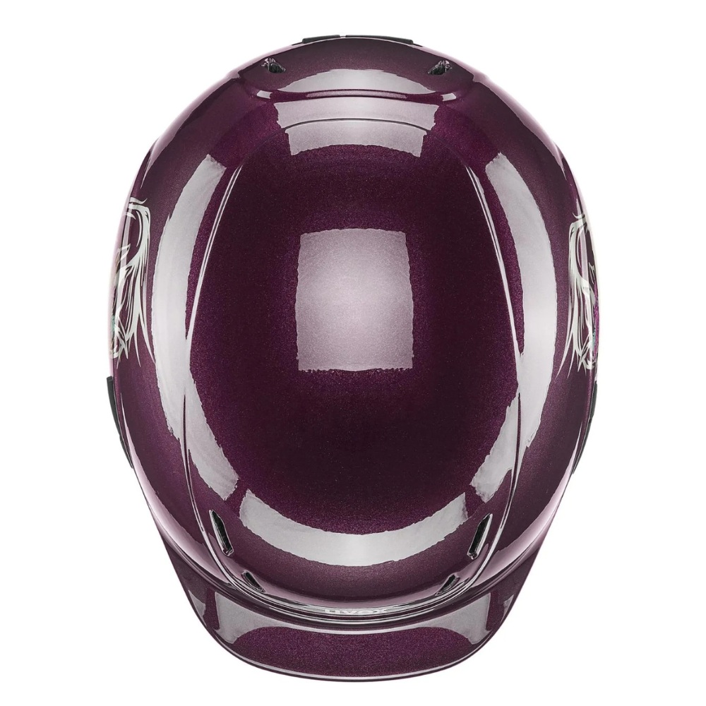 Uvex Kidoxx #colour_flower-burgundy-shiny