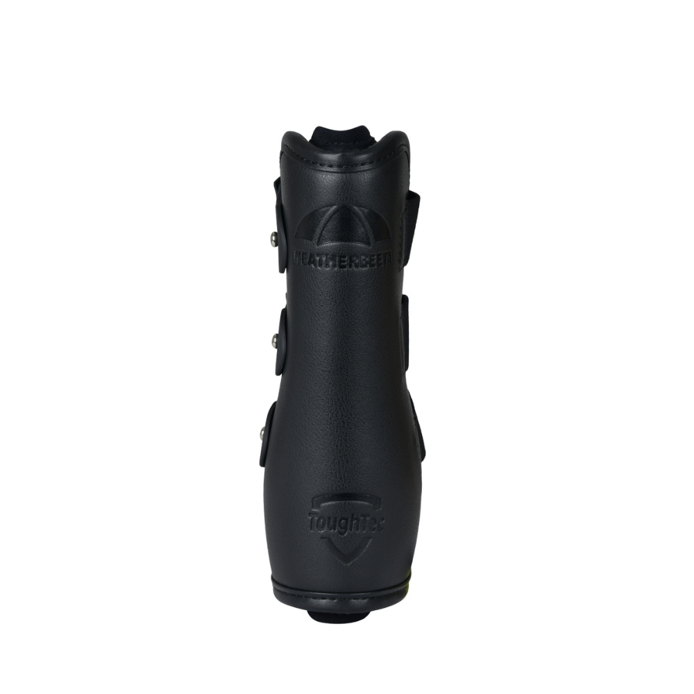 Weatherbeeta Tough-Tec Pro Open Front Boots #colour_black