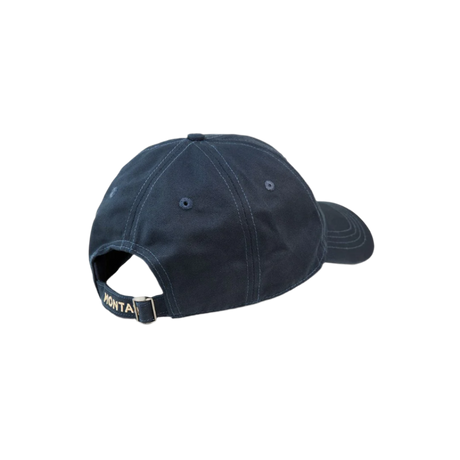 Montar Logo Cap with Beige Crystal #colour_navy