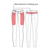 HKM Heating Silicone Full Seat Riding Breeches -Keep Warm- Style #colour_grey