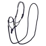 Imperial Riding Free Ride Rope Headcollar #colour_navy