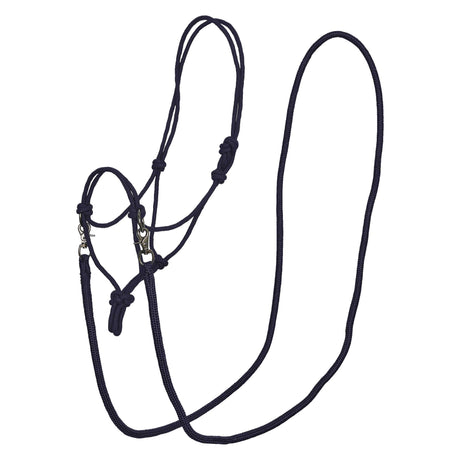 Imperial Riding Free Ride Rope Headcollar #colour_navy