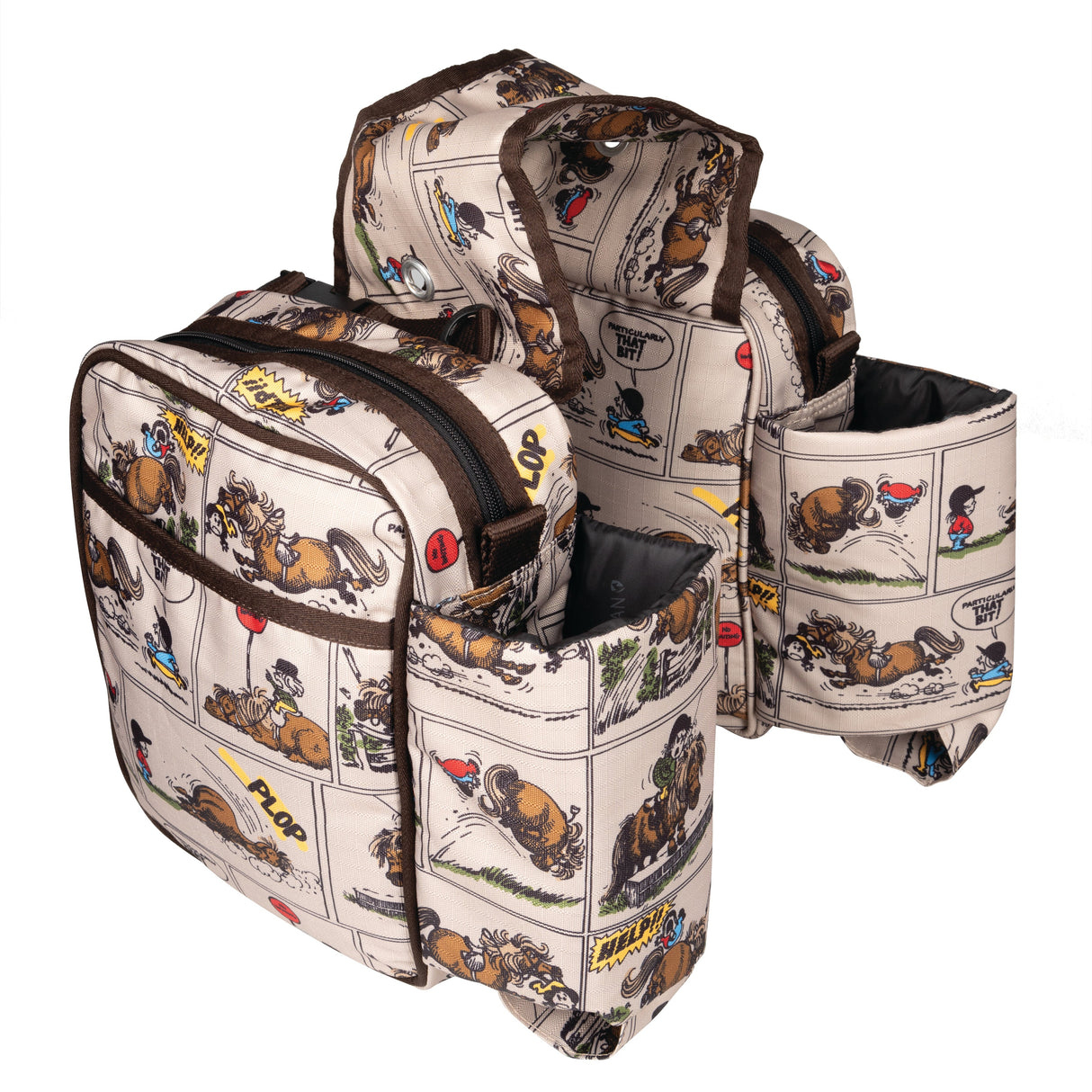 Hy Equestrian Thelwell Collection Comic Chaos Saddle Pannier