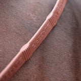 Shires Velociti LUSSO Opus SureGrip Reins #colour_havana