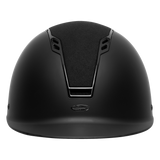 SWING H22 Riding Helmet #colour_black-matt-black-velvet
