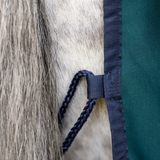 Horseware Ireland Amigo Jersey Cooler #colour_dynasty green-navy-silver