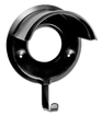 Waldhausen Metal Bridle Bracket #colour_black