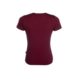 HKM Women's T-Shirt -Livigno Horse Head- #colour_bordeaux