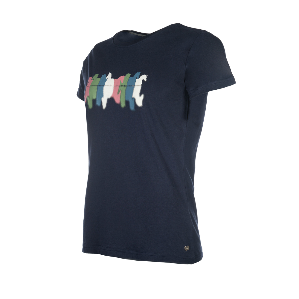 HKM Ladies T-shirt -Mirror- #colour_deep-blue