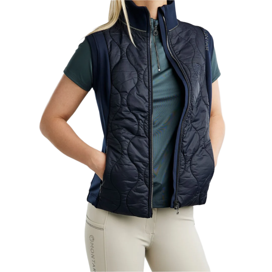 Montar MoMary Hybrid Bodywarmer #colour_navy