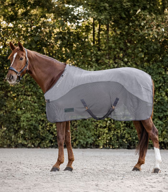 Waldhausen Comfort Fleece Fly Rug #colour_grey