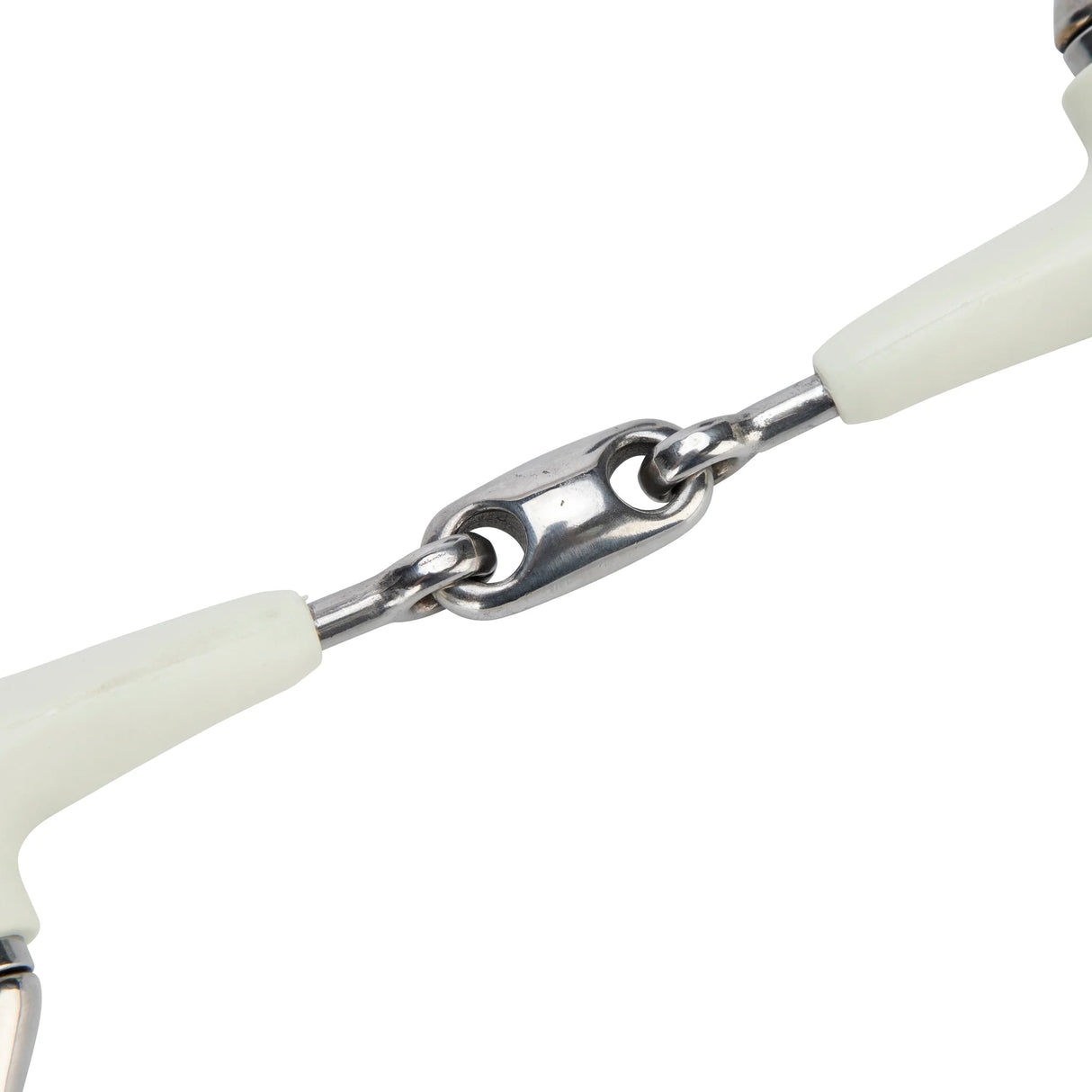 Shires EquiKind Softie Flat Ring Eggbutt Peanut Link