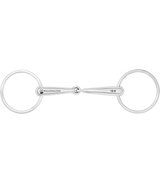 Waldhausen Single Jointed Stainless Steel Hollow Snaffle Bit