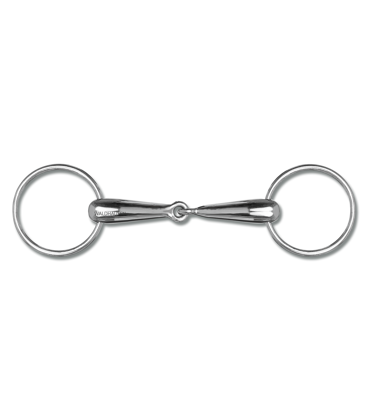 Waldhausen Stainless Steel Hollow Snaffle Bit