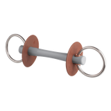Beris Hard 7.5cm Loose Ring Snaffle Bit with Comfort Bar