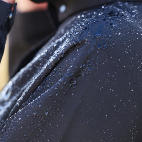 Dublin Ladies Wet Weather Long Jacket #colour_black