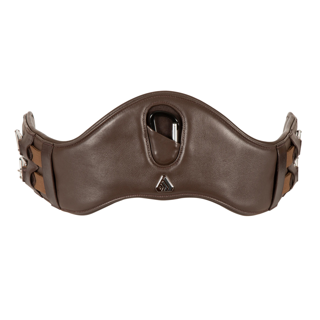 Shires Velociti Lusso Elite Dressage Girth #colour_havana