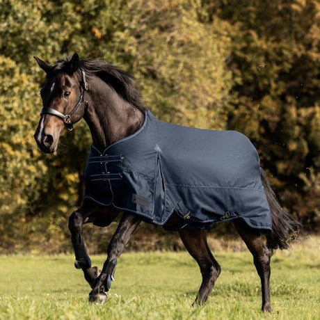 Waldhausen Arctic 300g Turnout Rug #colour_night-blue