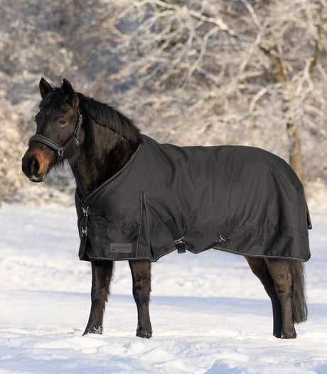 Waldhausen Nordic Light Turnout Rug #colour_black