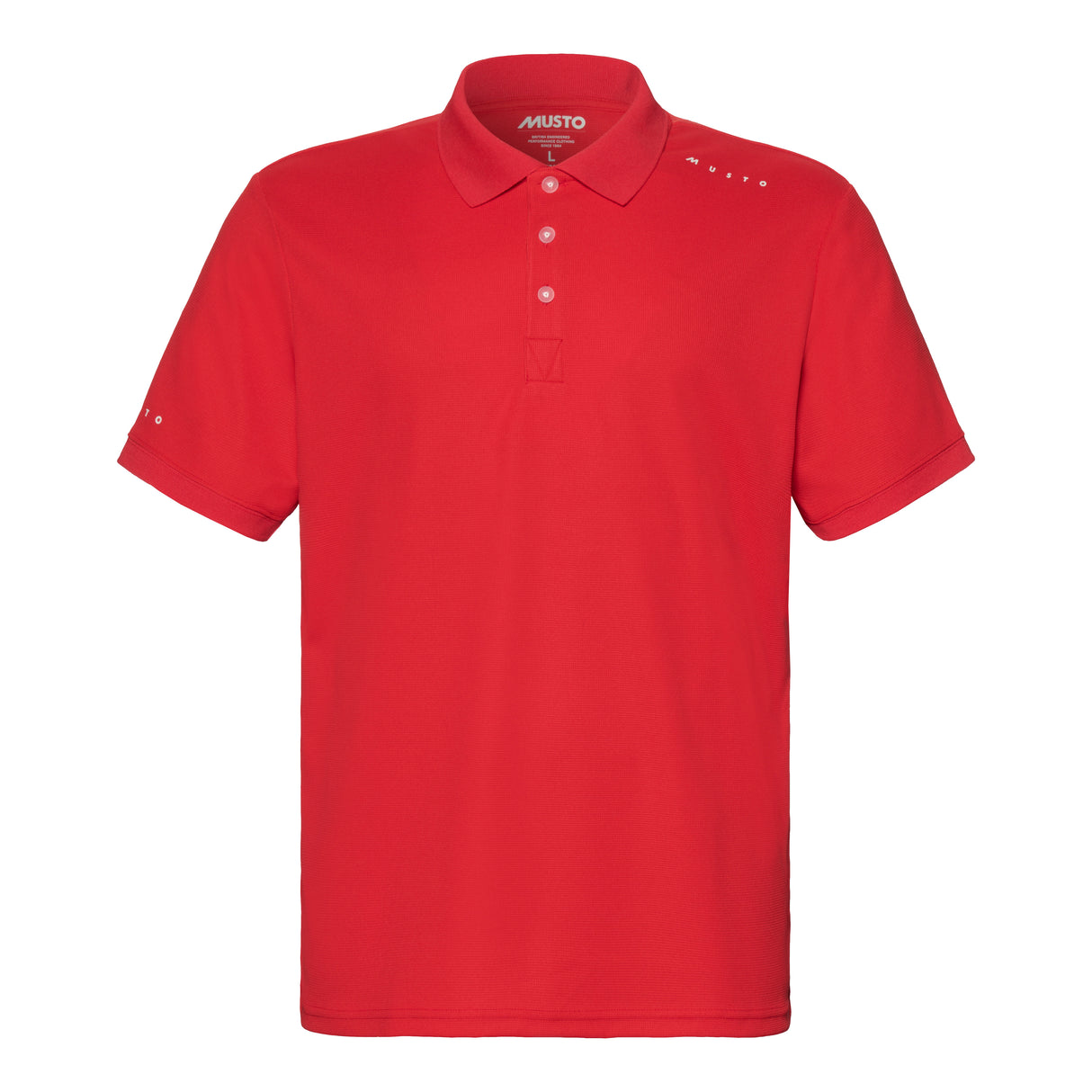 Musto Men's Evo Crew Pro Lite Polo #colour_red