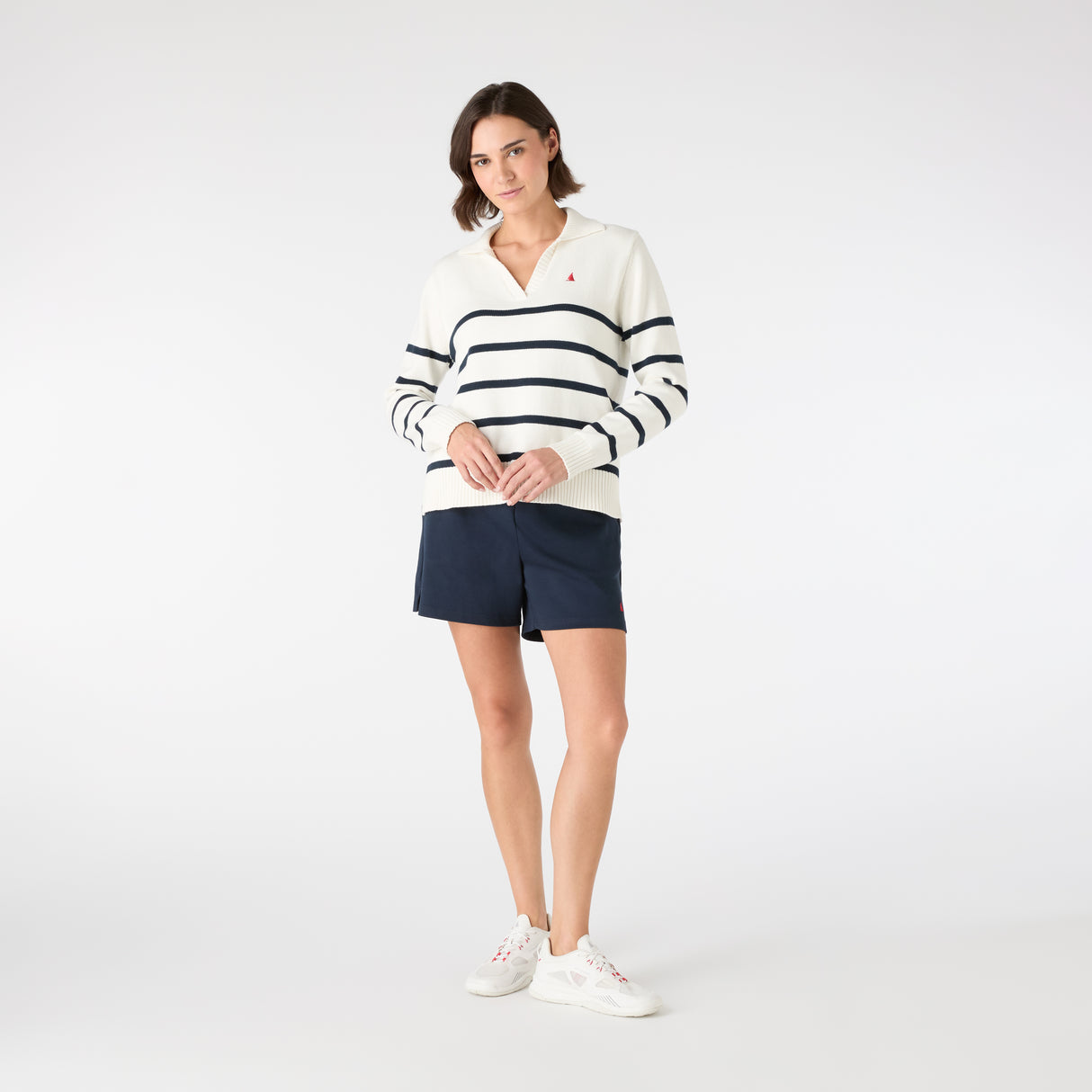Musto Women's Original Marine Knit #colour_white