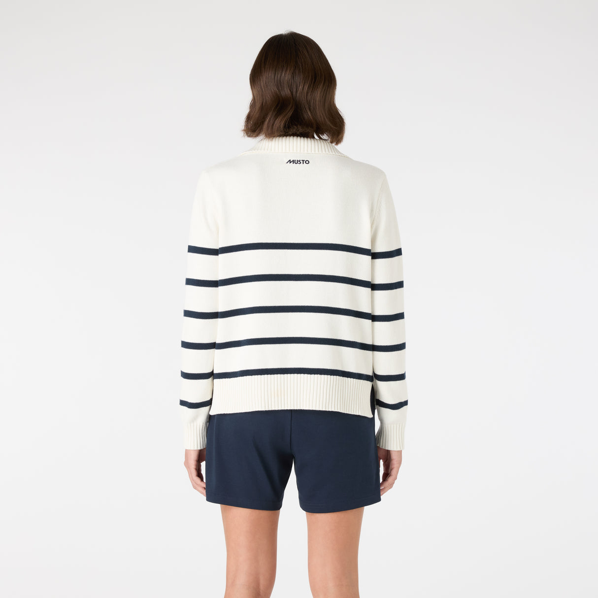 Musto Women's Original Marine Knit #colour_white