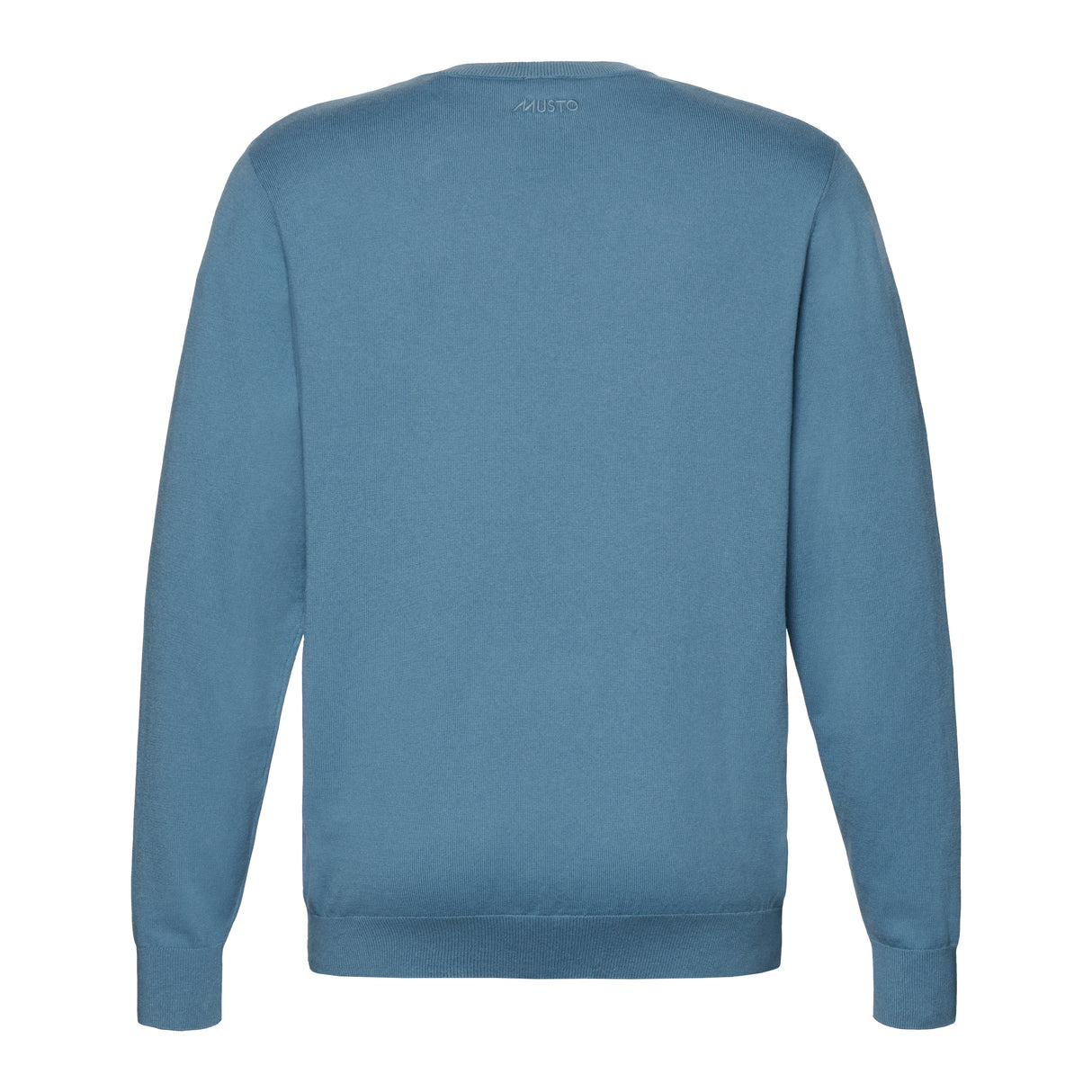 Musto Men's Original Lite Crew Knit #colour_blue